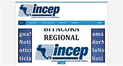 Desktop Screenshot of incep.org